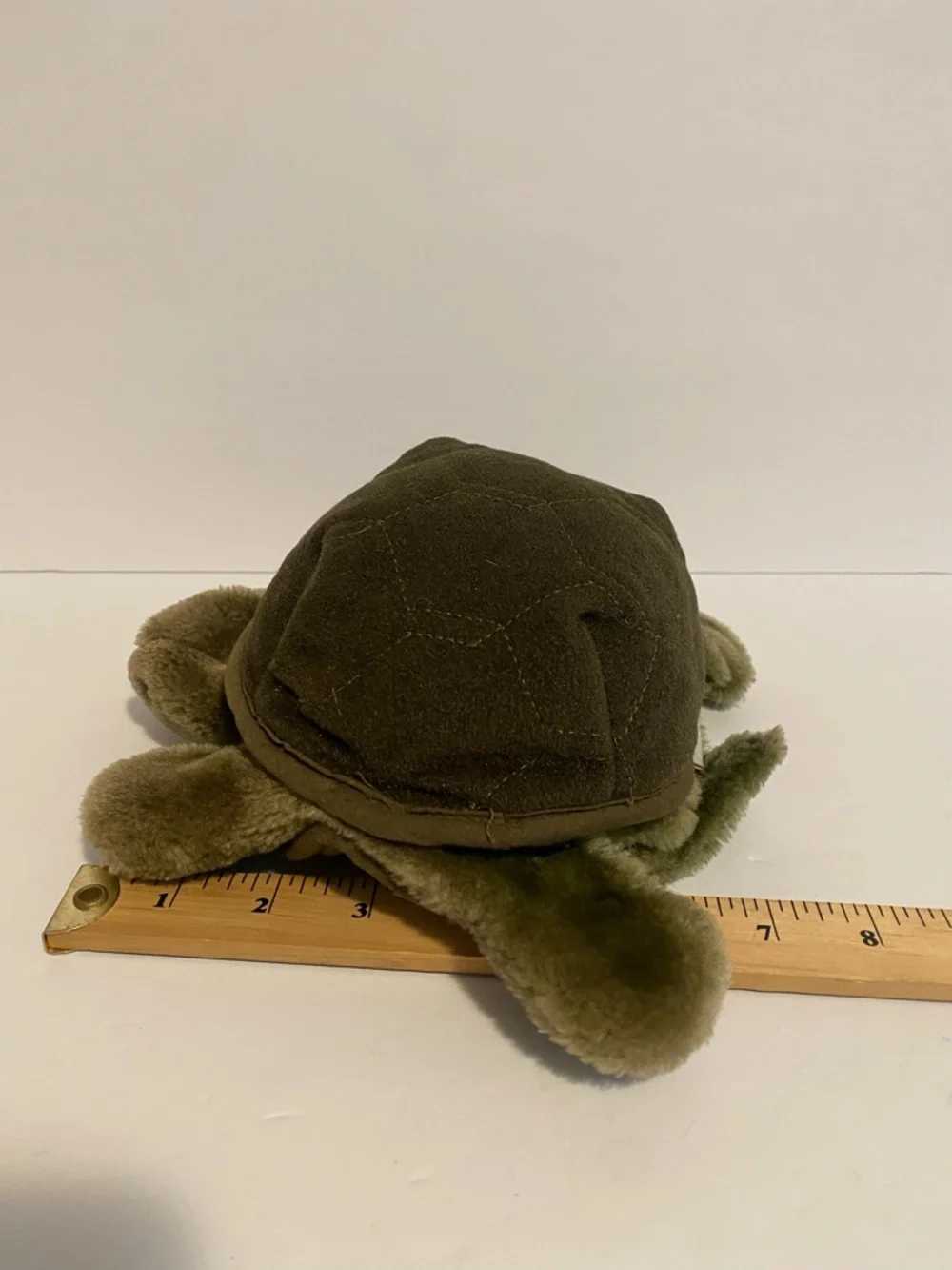 Folkmanis Folktails Turtle Hand Puppet Tortoise Plush Stuffed Animal Vintage Toy - Picture 7 of 7